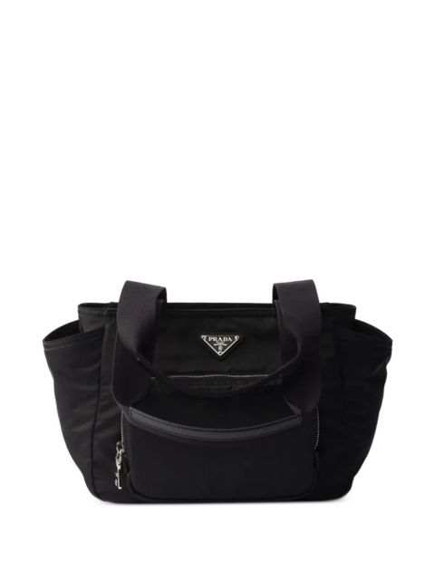 Prada Re-Nylon logo-detail tote bag - Black - zdjęcie produktu nr 2