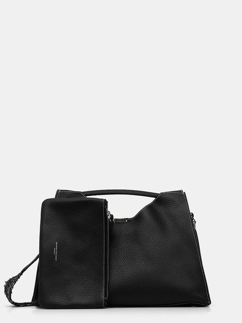 Gianni Chiarini torebka skórzana kolor czarny BS.10566.RNGDBL