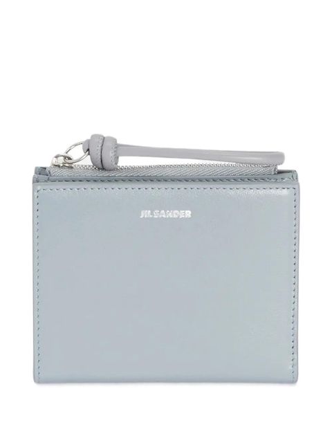 Jil Sander Giro leather wallet - Grey - zdjęcie produktu nr 1