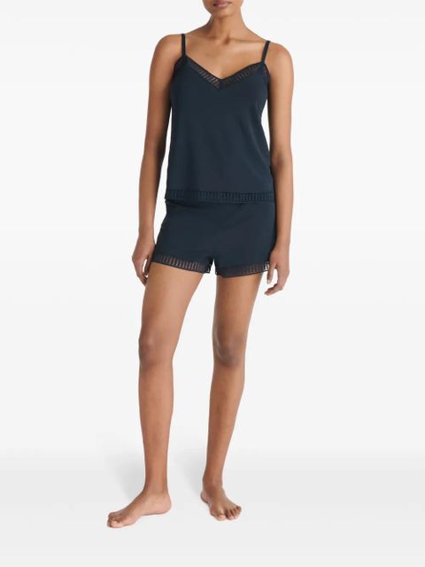 ERES Sylvie Graphic lace-trim short - Blue - zdjęcie produktu nr 2