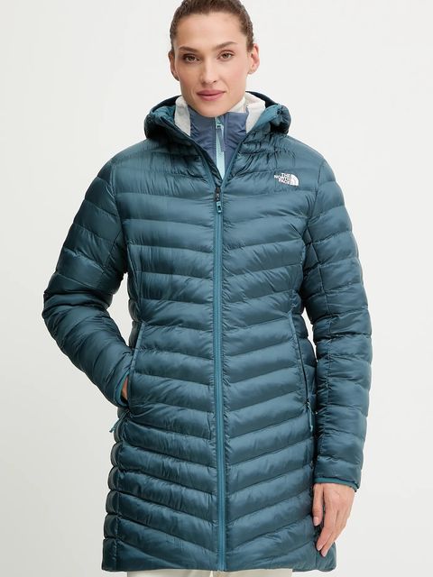 The North Face kurtka Huila kolor turkusowy przejściowa NF0A8DW7BQ51 - zdjęcie produktu nr 1