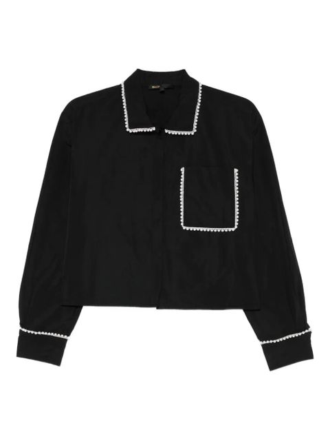 Maje braid-trim shirt - Black - zdjęcie produktu nr 1