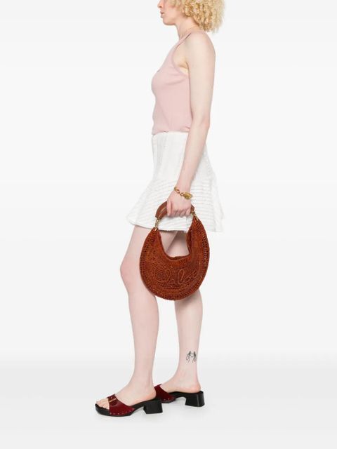 Chloé Summer Banana woven tote bag - Brown - zdjęcie produktu nr 2