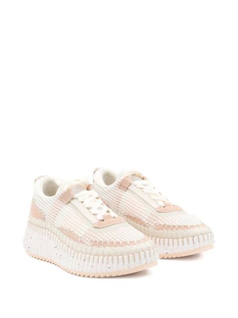 Chloé Nama knitted platform sneakers - Neutrals - zdjęcie produktu nr 2