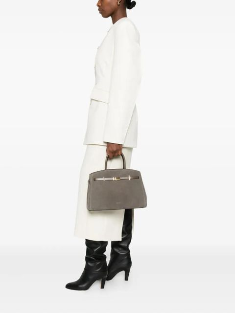 DeMellier Midi Hudson suede bag - Green