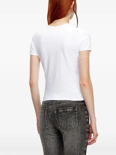 Diesel logo-plaque T-shirt - White