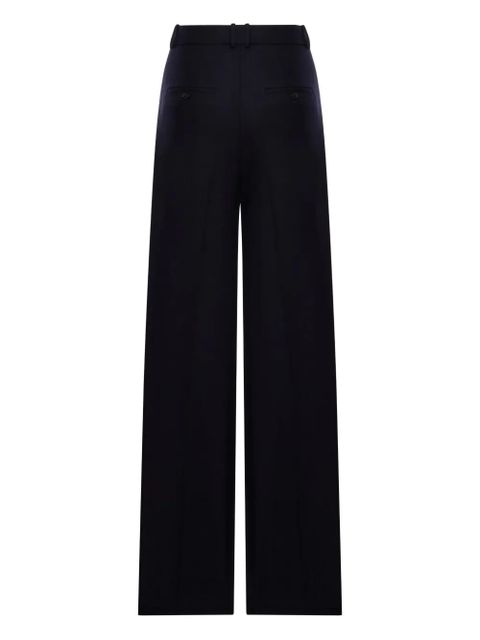 Saint Laurent wide-leg tailored trousers - Blue - zdjęcie produktu nr 2