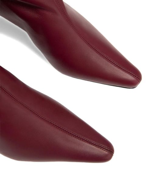 BY FAR Kitten Stretch Stevie boots - Red