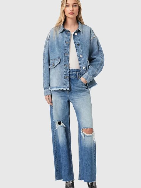 AllSaints koszula jeansowa HETTIE - zdjęcie produktu nr 2