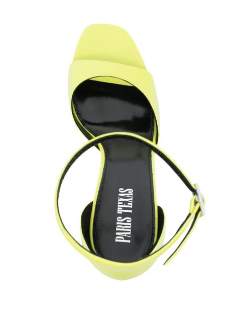 Paris Texas Fiona 100mm block-heel sandals - Green - zdjęcie produktu nr 2