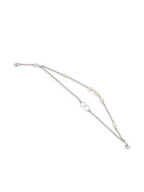 Valentino Garavani VLogo Signature double-chain bracelet - Silver