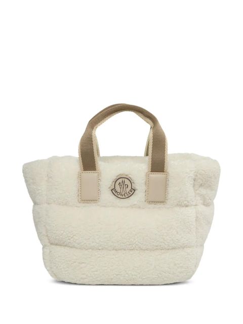 Moncler mini Caradoc tote bag - White