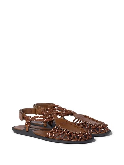 Miu Miu caged sandals - Brown - zdjęcie produktu nr 1