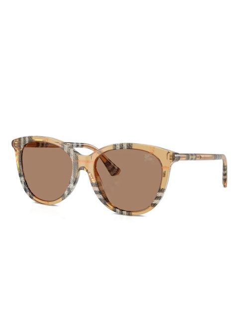 Burberry Eyewear check-pattern sunglasses - Brown - zdjęcie produktu nr 2