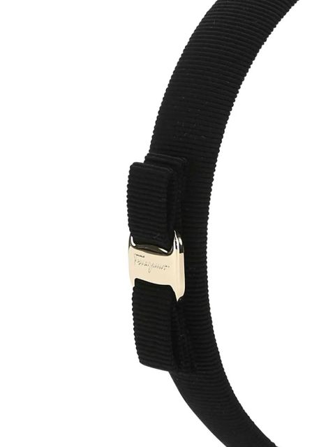 Ferragamo bow embellished hair band - Black - zdjęcie produktu nr 2