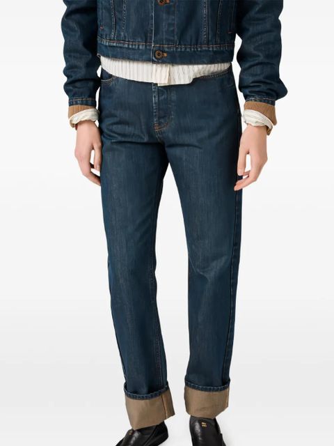 Miu Miu five-pocket jeans - Blue