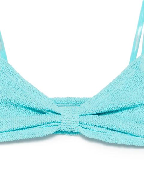 Hunza G Alicia knotted bikini - Blue