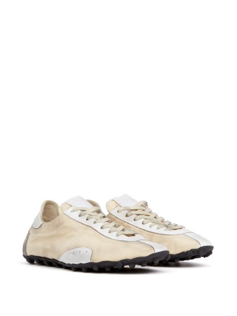 Maison Margiela leather lace-up trainers - Neutrals - zdjęcie produktu nr 2