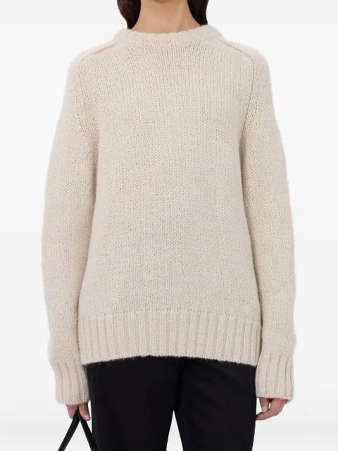 LouLou de Saison ribbed crew-neck sweater - Neutrals - zdjęcie produktu nr 2