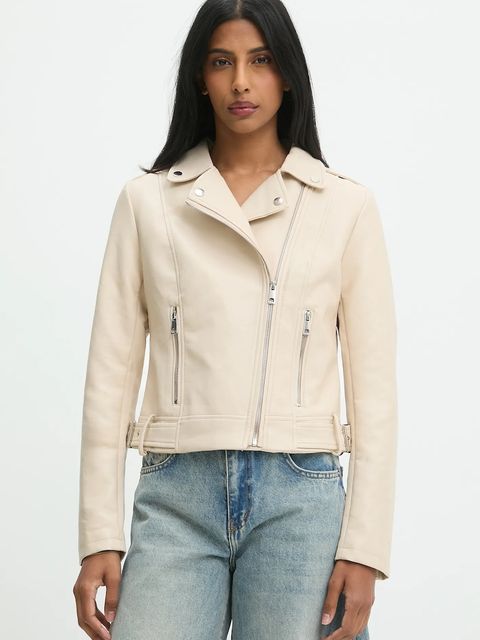 Answear.LAB ramoneska kolor beżowy przejściowa - zdjęcie produktu nr 1