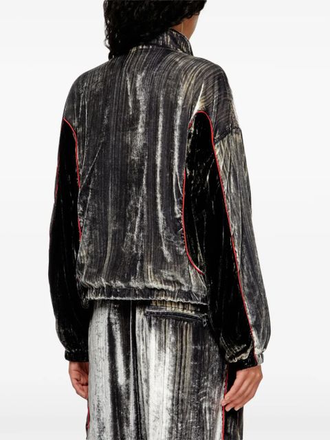 Diesel G-Riffin zip-up puffer jacket - Silver