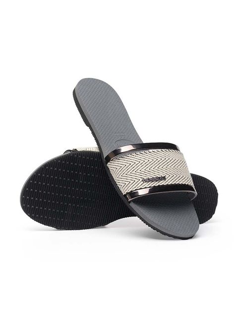 Havaianas klapki YOU TRANCOSO PREMIUM damskie kolor szary 4146063.5178