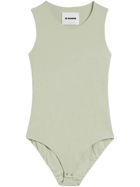 Jil Sander round-neck sleeveless bodysuit - Neutrals - zdjęcie produktu nr 1
