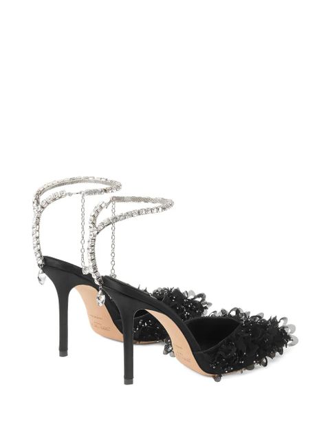 Jimmy Choo 100mm Saeda pumps - Black