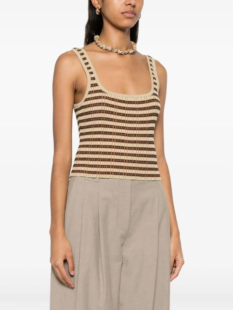 Nanushka Delfine tank top - Green