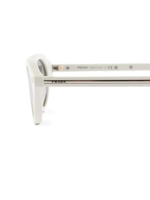 Prada Eyewear oval-frame sunglasses - White