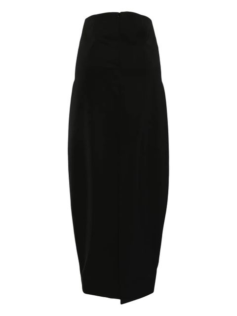 KHAITE Lauson skirt - Black - zdjęcie produktu nr 2