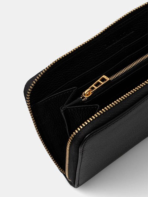 ZADIG&VOLTAIRE portfel skórzany damski kolor czarny LWSG03667 - zdjęcie produktu nr 2