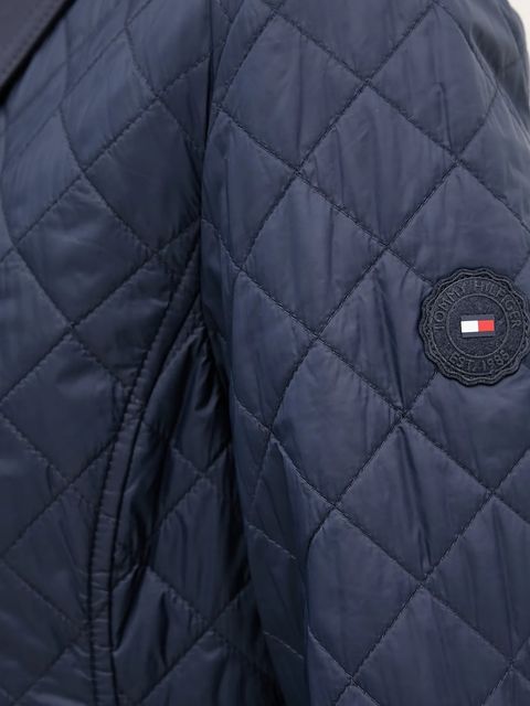 Tommy Hilfiger kurtka kolor granatowy przejściowa WW0WW45641