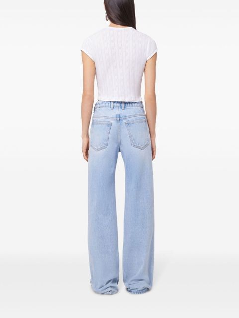 Rabanne printed T-shirt - White