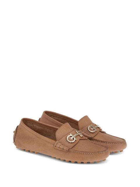 Ferragamo Odilia leather loafers - Neutrals - zdjęcie produktu nr 2