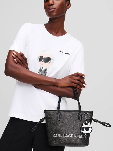 Karl Lagerfeld torebka IKON kolor czarny A1W30134