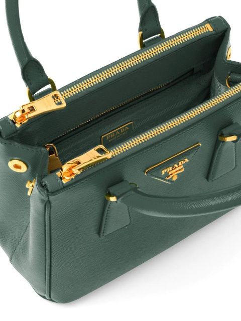 Prada Galleria leather mini bag - Green