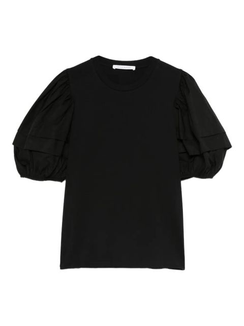 Cecilie Bahnsen short sleeve blouse - Black - zdjęcie produktu nr 1