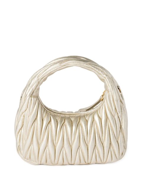 Miu Miu Wander tote bag - Gold - zdjęcie produktu nr 2