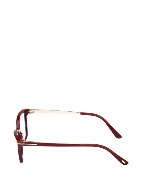 TOM FORD Eyewear cat-eye frame glasses - Red