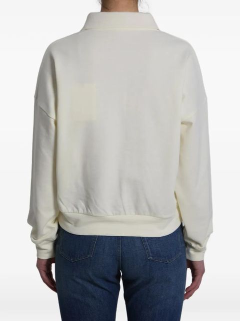 The Row Corzas longsleeved polo shirt - Neutrals