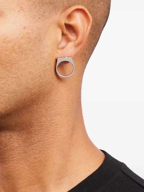 MM6 Maison Margiela Chevalier Ring earrings - Silver - zdjęcie produktu nr 2