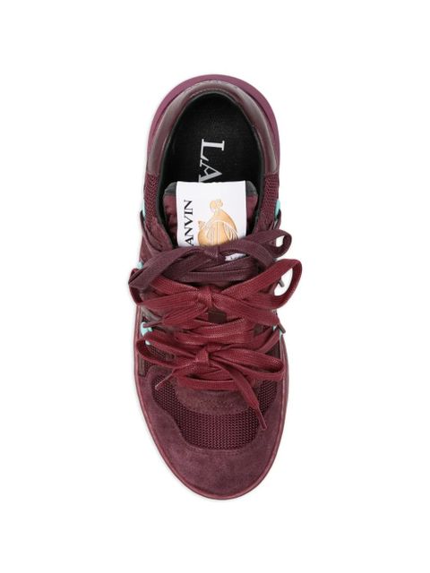 Lanvin laced sneakers - Red