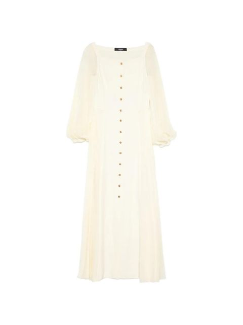 Versace pleated maxi dress - Yellow - zdjęcie produktu nr 1