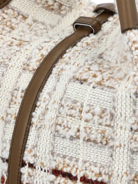 Loro Piana large Bale metal toggle-fastening tote bag - Neutrals