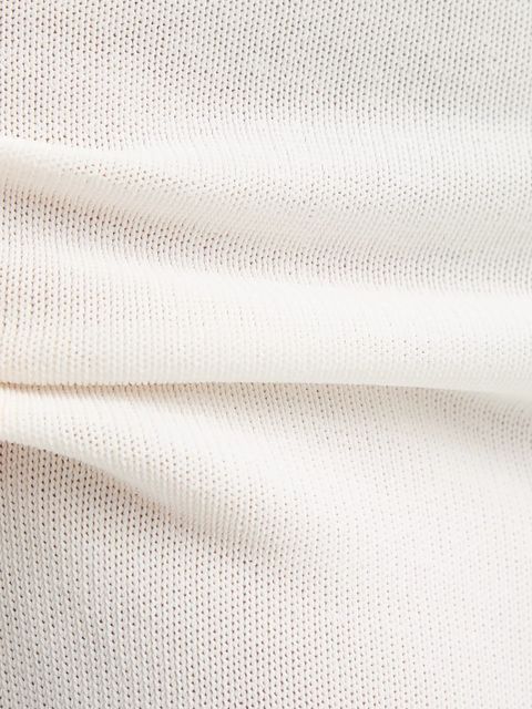 Calvin Klein Jeans sukienka kolor biały maxi dopasowana J20J225284