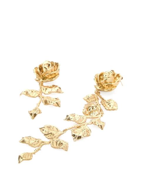 Magda Butrym rose metal earrings - Gold - zdjęcie produktu nr 2