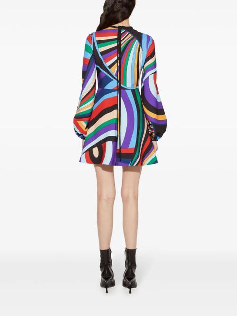 PUCCI Iride-print mini dress - 17