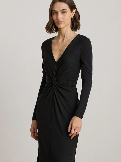 Lauren Ralph Lauren sukienka kolor czarny maxi rozkloszowana 253981393 - zdjęcie produktu nr 2