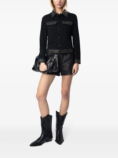 Zadig&Voltaire Kioky denim jacket - Black - zdjęcie produktu nr 2